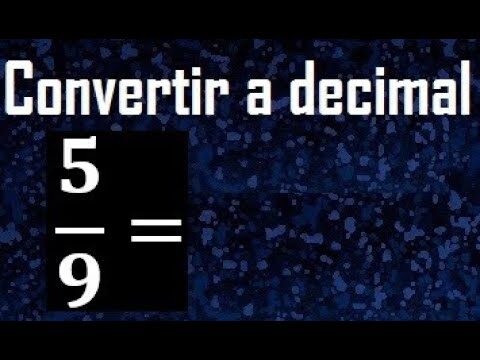 &iquest;Cu&aacute;nto es 5 por 9? La respuesta definitiva