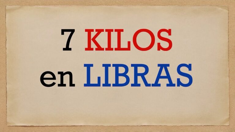 Conversi&oacute;n r&aacute;pida: 2.7 kilos a libras
