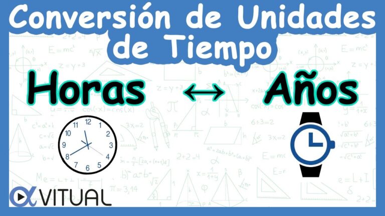 &iquest;Cu&aacute;ntos a&ntilde;os equivale a 2000 horas?
