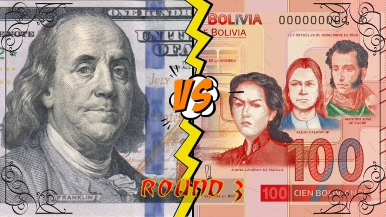 El valor del peso boliviano en d&oacute;lares: &iquest;Cu&aacute;nto es?