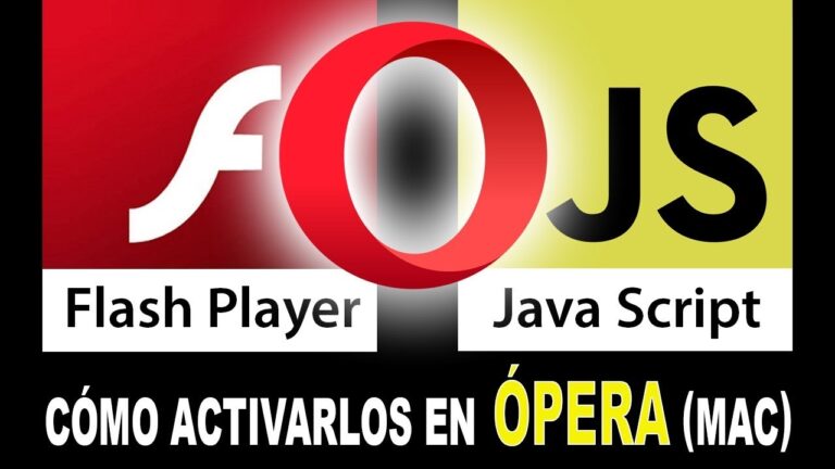 C&oacute;mo activar JavaScript en Opera