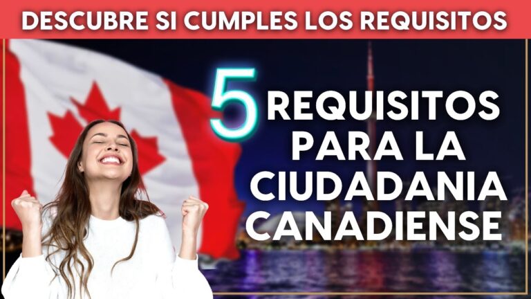 Costo de la ciudadan&iacute;a canadiense: &iquest;Cu&aacute;nto cuesta realmente?