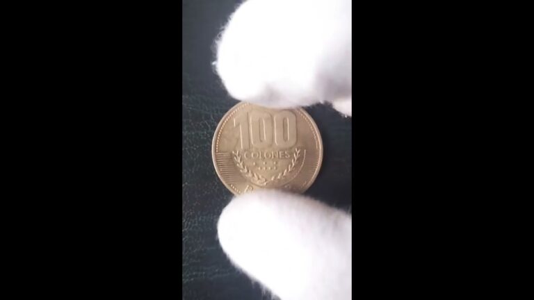 Valor del billete de 5 colones de Costa Rica