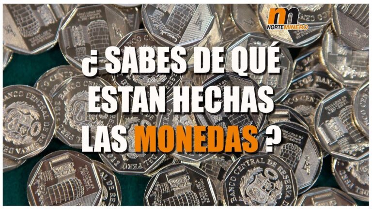 Materiales de las monedas: &iquest;De qu&eacute; est&aacute;n hechas?