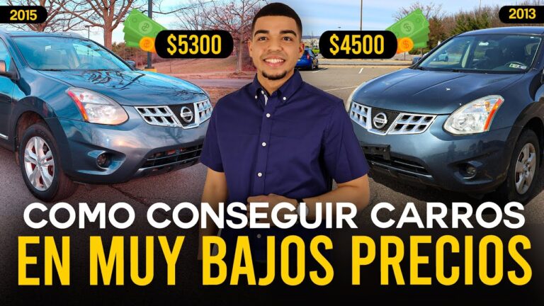Consejos para conseguir autos baratos