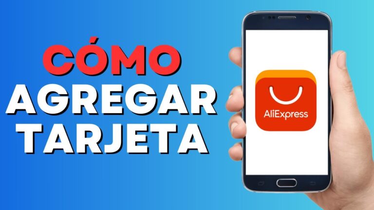 Guía rápida para añadir tarjeta en AliExpress