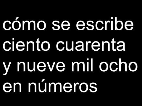 &iquest;C&oacute;mo se escribe 160,000?