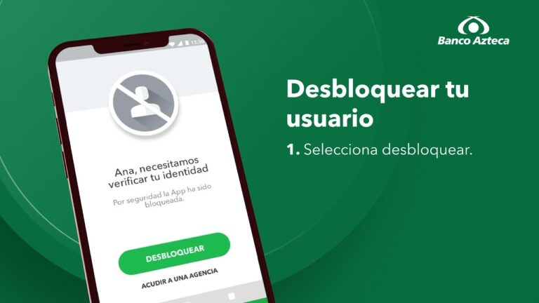 Soluciones para ingresar a tu app de Banco Azteca