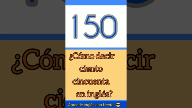 C&oacute;mo se Escribe 150,000 en N&uacute;meros