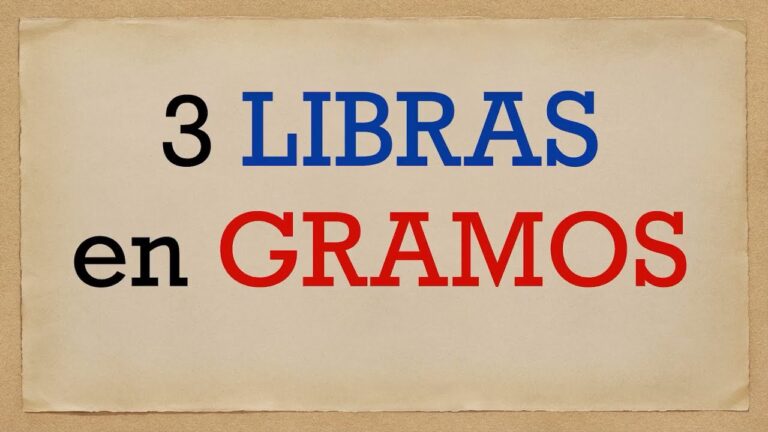 &iquest;Cu&aacute;nto es 3 libras en kilogramos?
