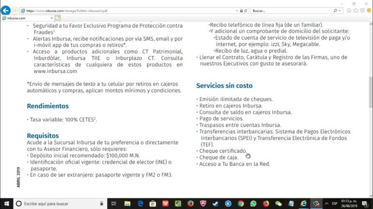 Todo sobre la tarjeta d&eacute;bito Inbursa: ventajas y beneficios