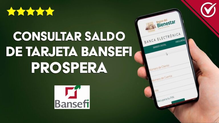 Gu&iacute;a r&aacute;pida para la consulta de tarjeta Bansefi