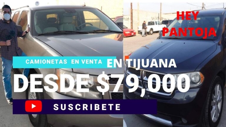 Camionetas Americanas en Venta en la Frontera