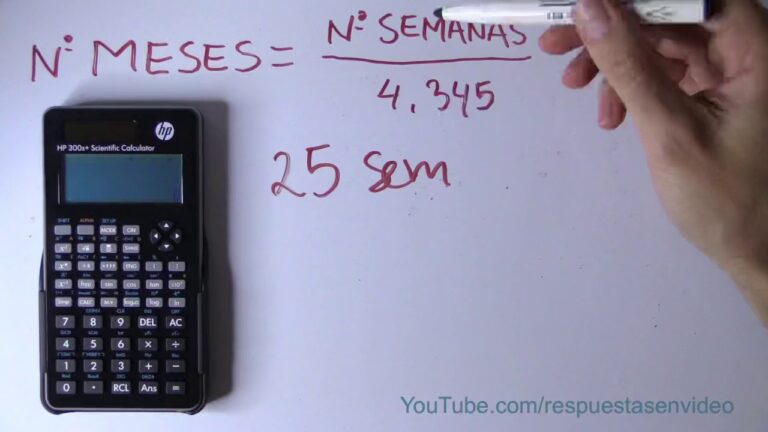 Convertir 25 semanas en meses: &iquest;Cu&aacute;nto es realmente?